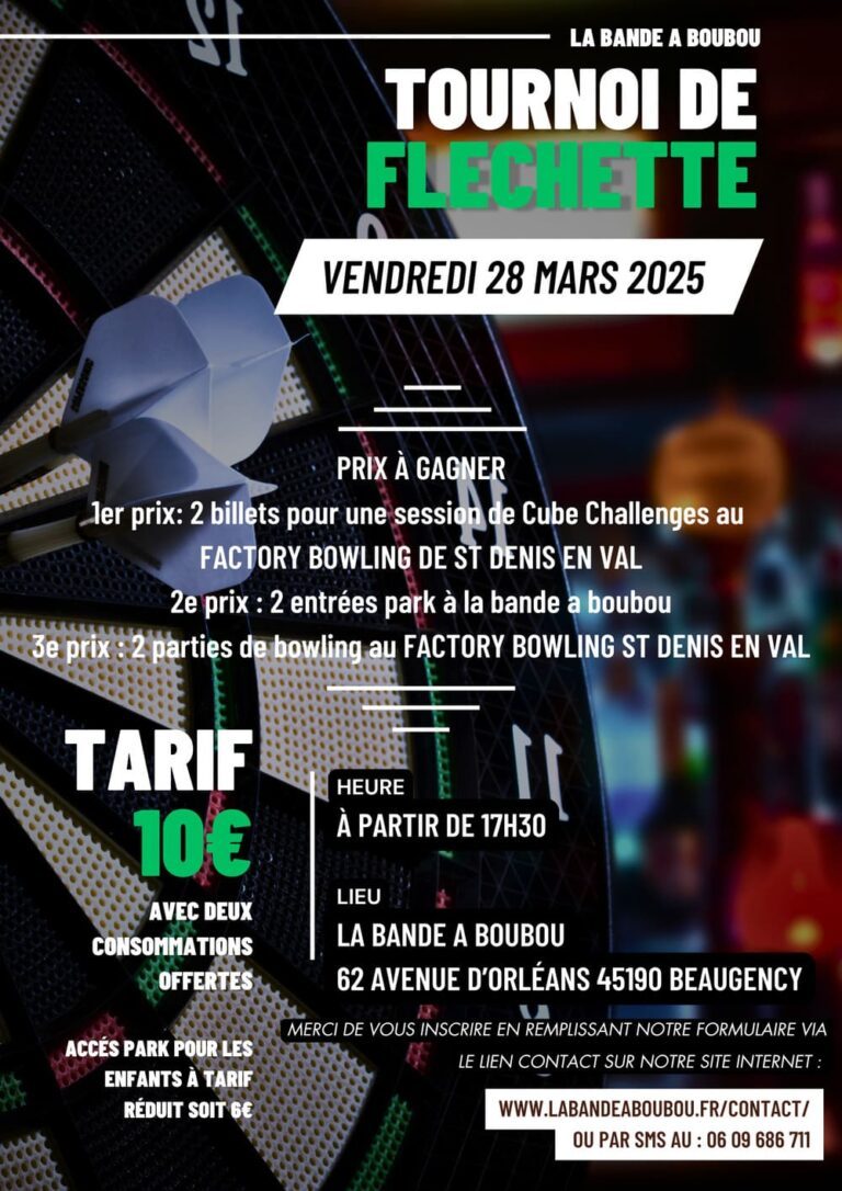 Tournoi de fléchettes